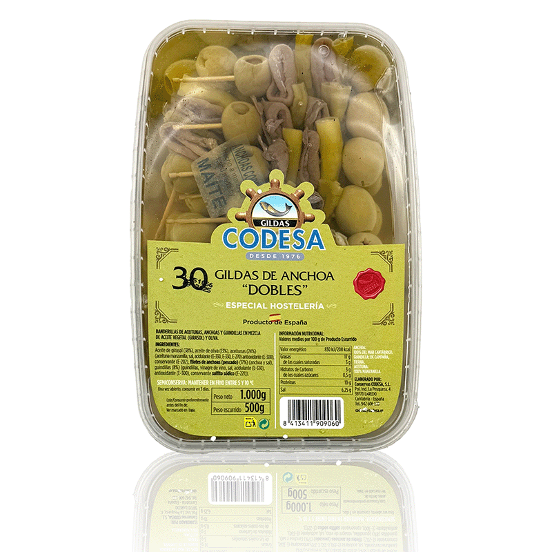 Gildas de Anchoas, 30 doppelt bestückte Spieße, Codesa