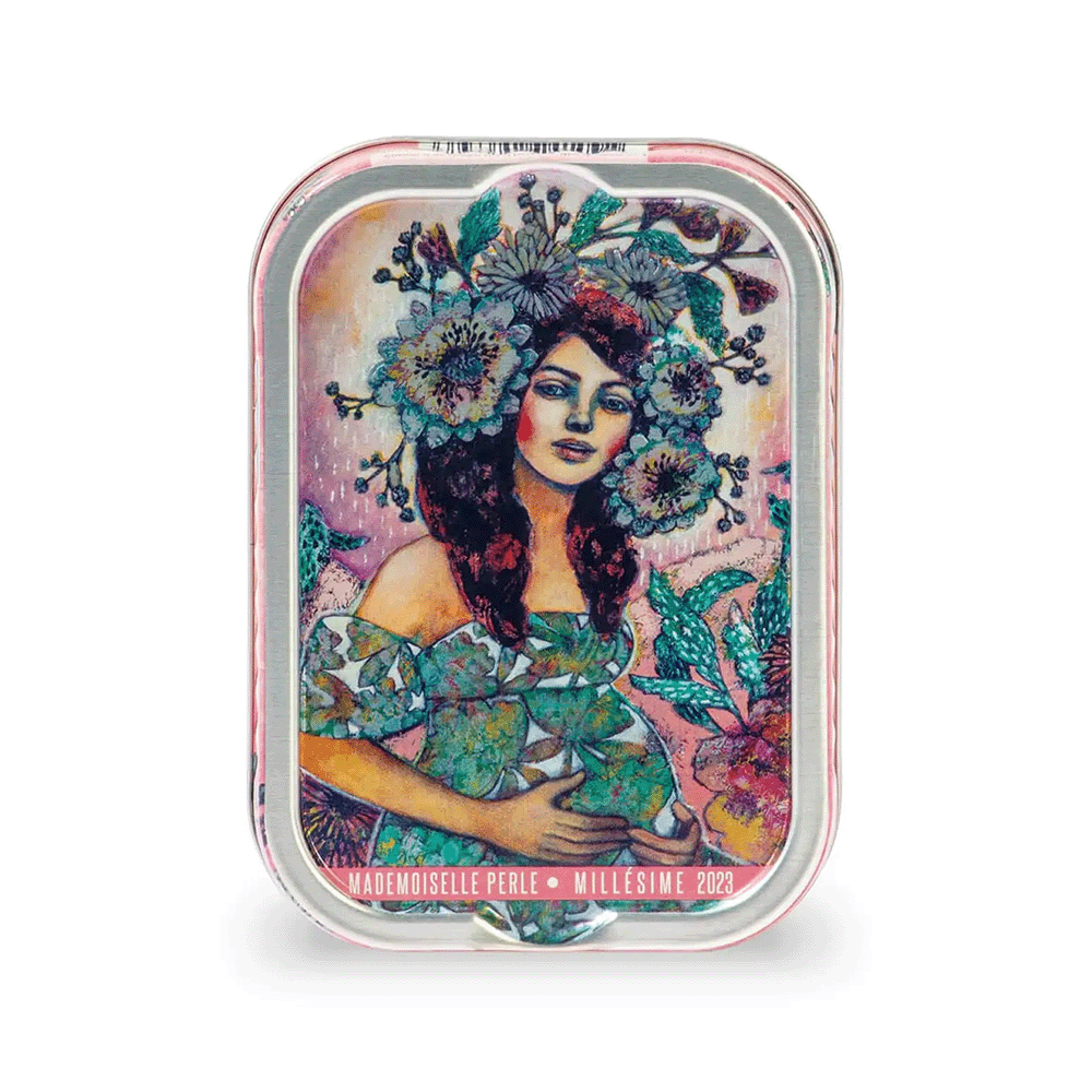 Sardinen Jahrgang 2023 "Mademoiselle Perle,Chiang Mai", La Perle des Dieux Sardinen Jahrgang 2023 "Mademoiselle Perle,Chiang Mai", La Perle des Dieux