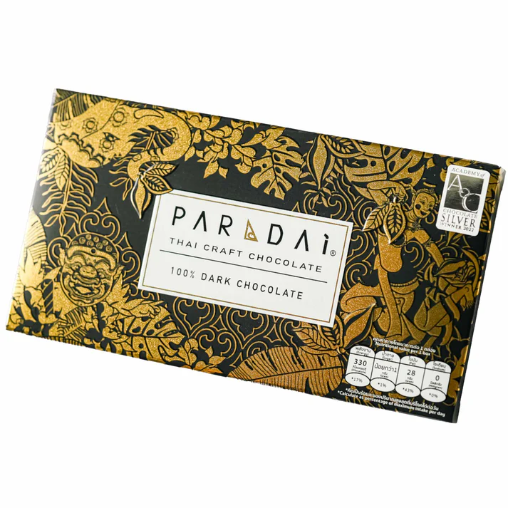 PARADAi Nakhon Si Thammarat 100%, 50 g, Thai Craft Schokolade
