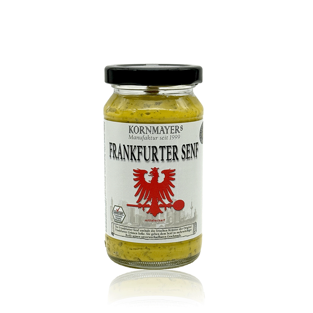 Frankfurter Senf, Kornmayers, 210 ml