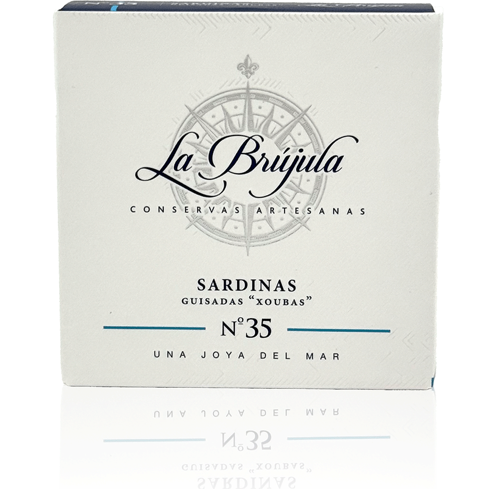 Sardinen N°35 nach galizischer Art,130 g, La Brujula