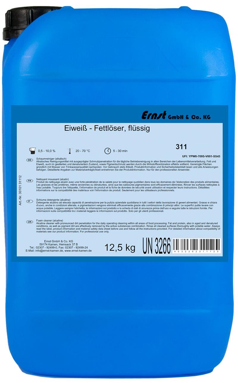 Eiweiss- und Fettlöser, flüssig 12,5 Kg Eiweiss- und Fettlöser, flüssig 12,5 Kg