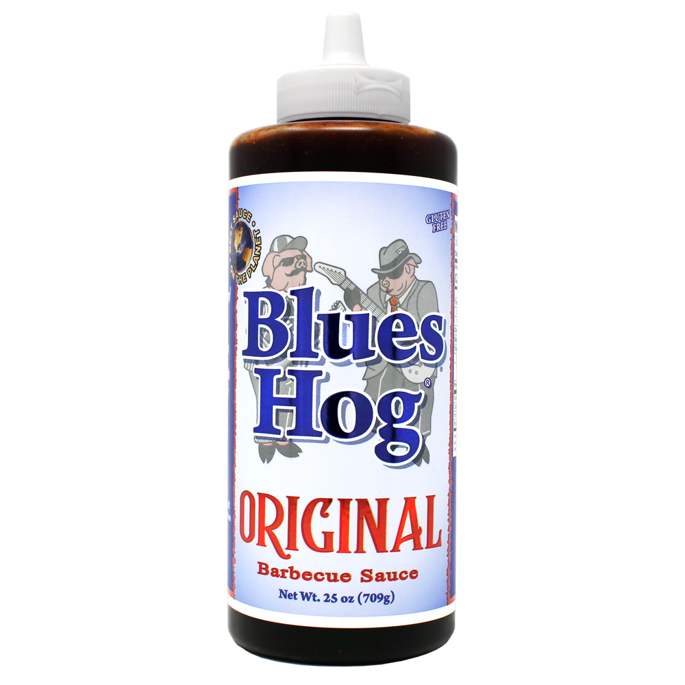 Blues Hog Original Barbeque Sauce, Squeeze Bottle, 709 g