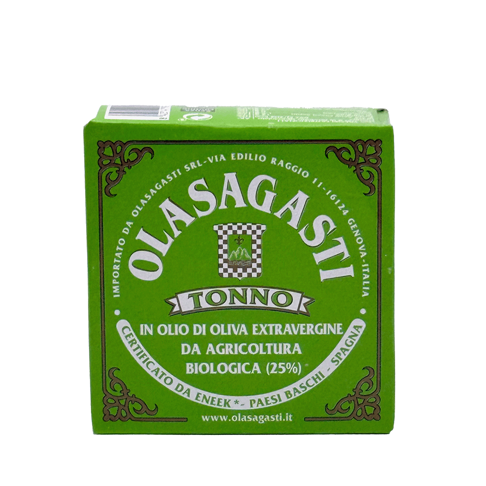 Thunfisch Yellofin in BIO-Olivenöl, 200 g, Olasagasti Thunfisch Yellofin in BIO-Olivenöl, 200 g, Olasagasti