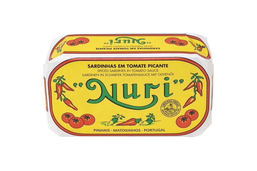 Sardinen in Tomatensauce pikant in Olivenöl 125 g, Nuri Sardinen in Tomatensauce pikant in Olivenöl 125 g, Nuri