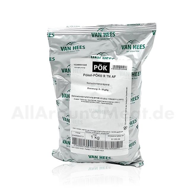 Pökel-PÖK R TN, Pökelzusatz für rohe Pökelfleischerzeugnisse, 1 kg, VAN HEES Pökel-PÖK R TN, Pökelzusatz für rohe Pökelfleischerzeugnisse, 1 kg, VAN HEES