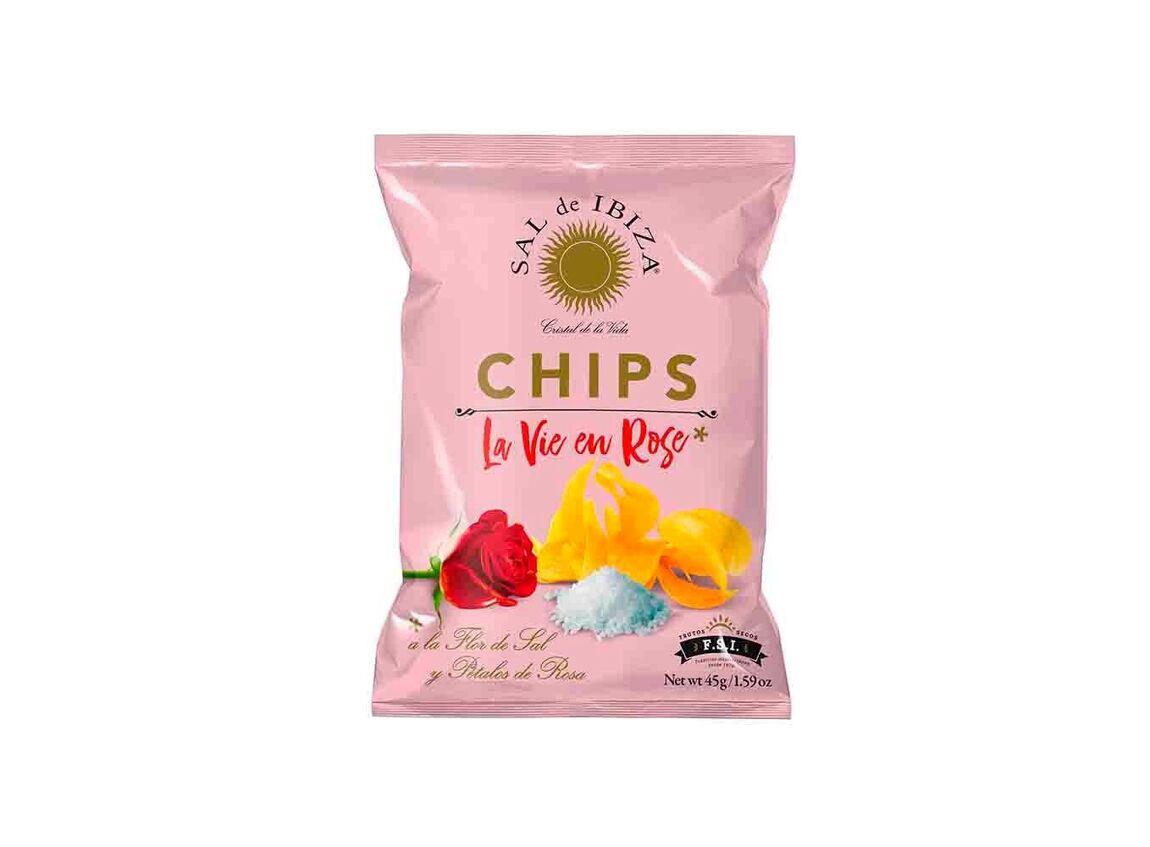 Chips Sal de Ibiza La Vie en Rose 45 g Beutel Chips Sal de Ibiza La Vie en Rose 45 g Beutel