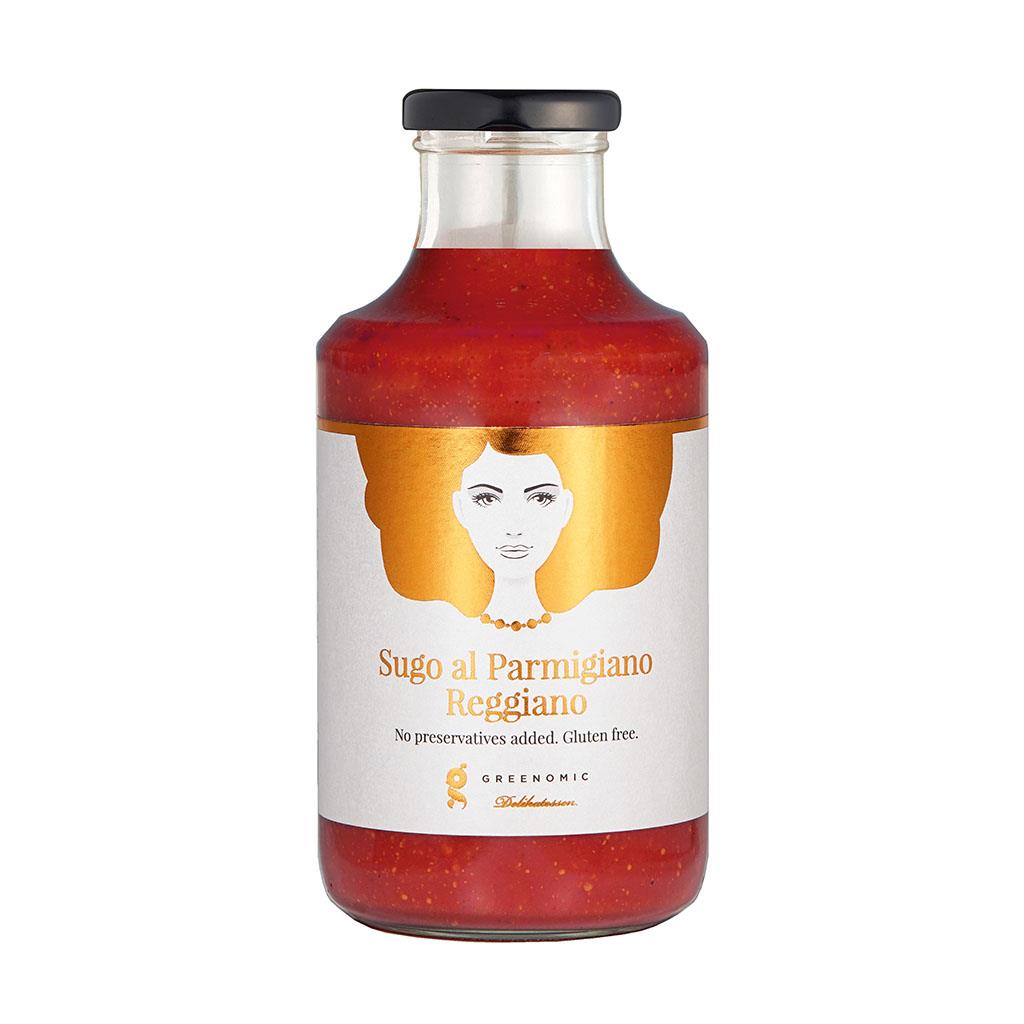 Good Hair Day Sugo, Parmigiano Reggiano 500 g, Greenomic