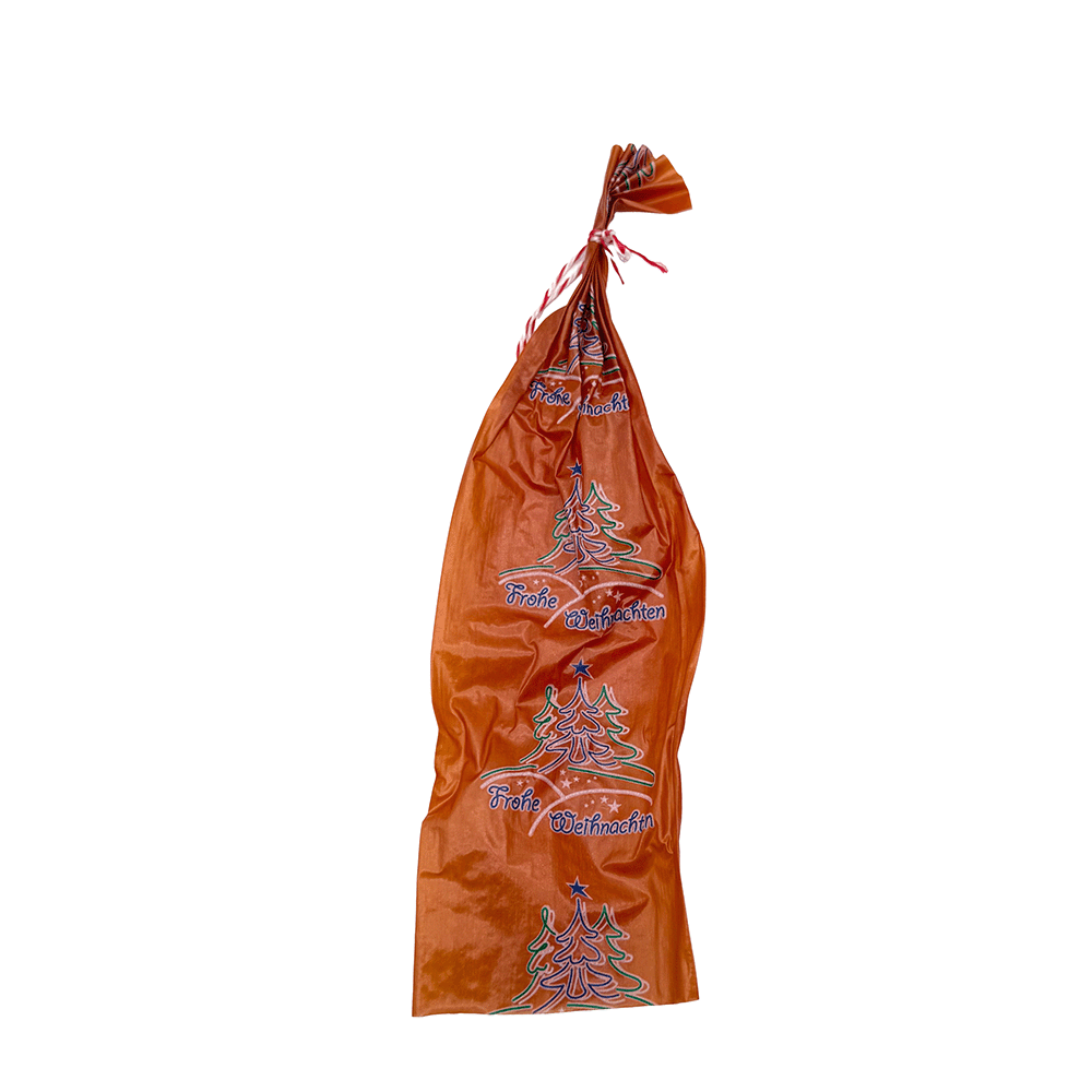 Faser I Bak nat., Kaliber/Länge 55/25,25 Stück, Kalle, Nalo Kunstdarm mit Weihnachtsmotiv