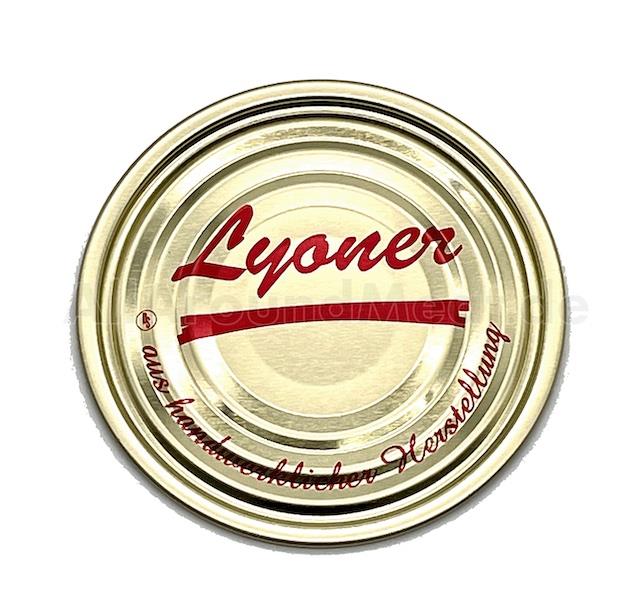 Dosendeckel -Lyoner- 99er (100 Stück)