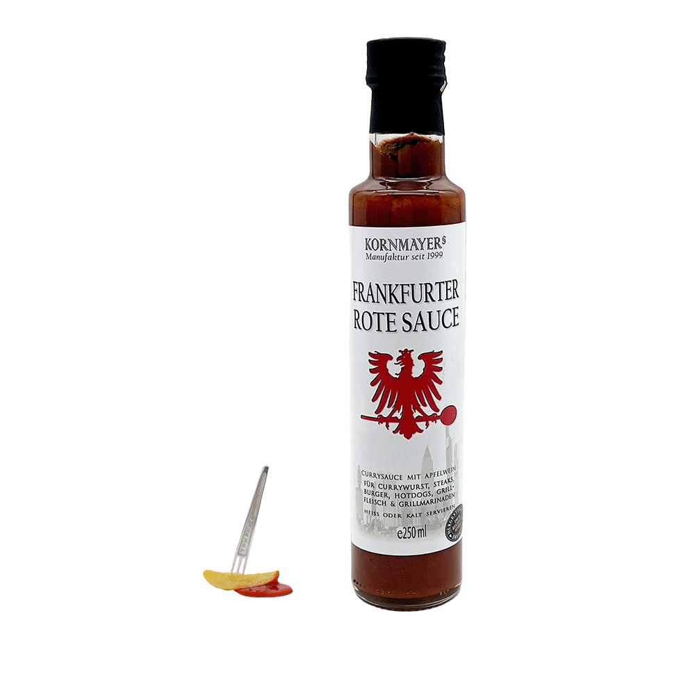 Frankfurter Rote Sauce & DIE POMMES GABEL Frankfurter Rote Sauce & DIE POMMES GABEL