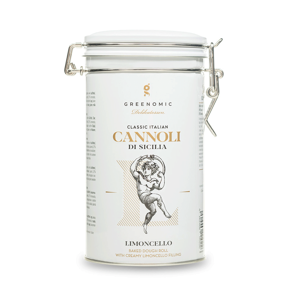 Cannoli di Sicilia Limoncello, 200 g, Greenomic