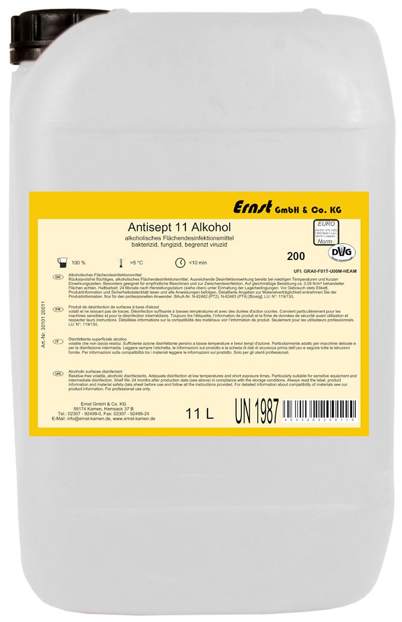Antisept 11 Alkohol 11 Liter Antisept 11 Alkohol 11 Liter