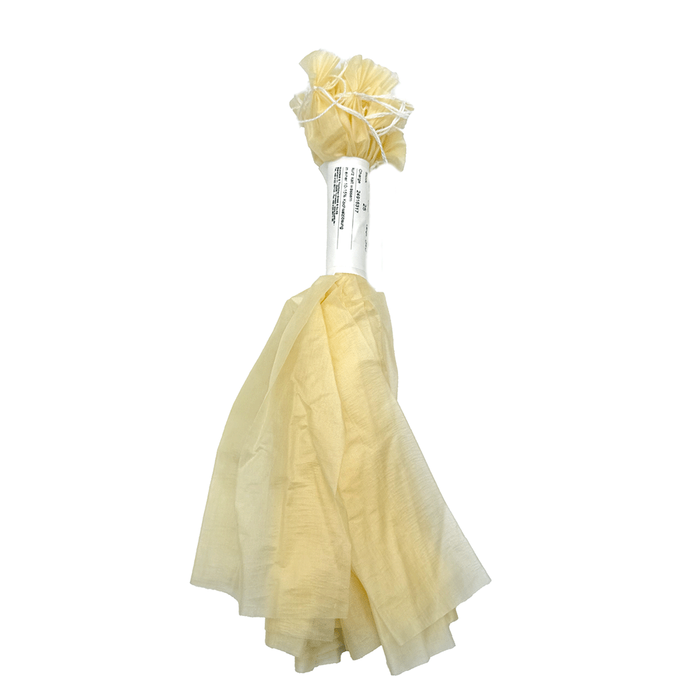 Hukki-Hüllen, abgebunden, Kaliber/Länge 55/40, 25 Stück, Kunstdarm