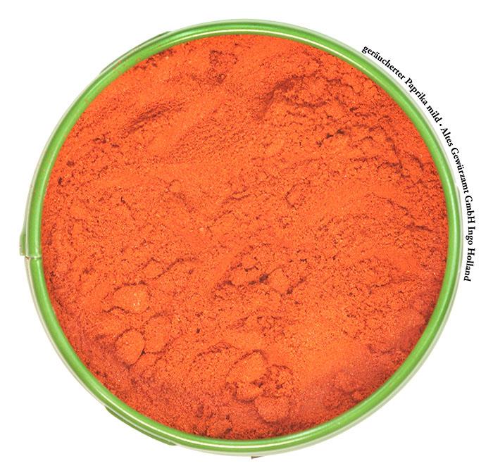 Geräucherter Paprika mild, gemahlen, Spanien 70 g, Altes Gewürzamt Geräucherter Paprika mild, gemahlen, Spanien 70 g, Altes Gewürzamt