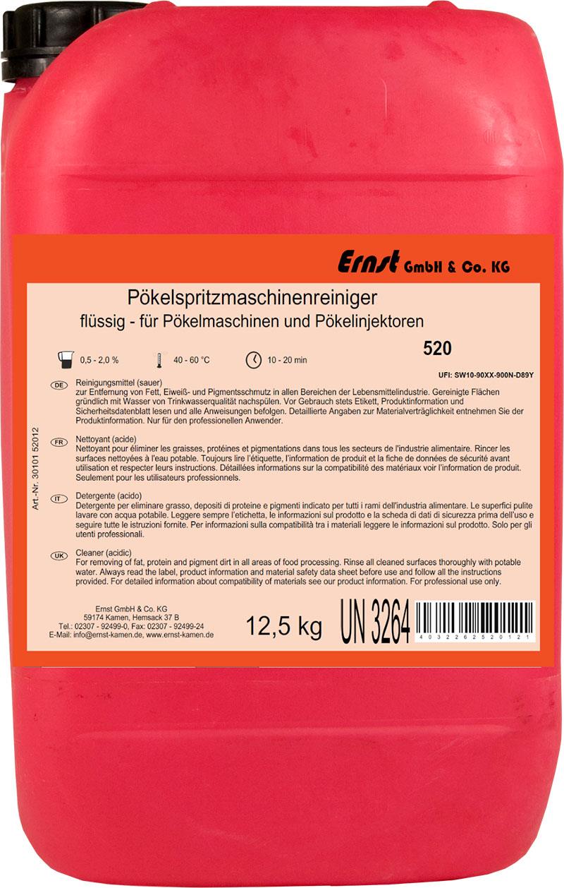 Pökelspritzmaschinenreiniger, flüssig, 12,5 Kg