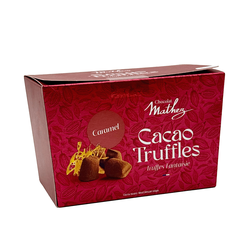 Schokoladentrüffel mit gesalzenem Karamell, 250 g, Mathez