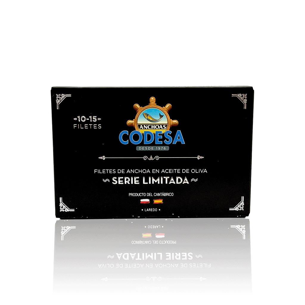 Anchovis, 10-15 große Filets, 115 g, Codesa Anchovis, 10-15 große Filets, 115 g, Codesa