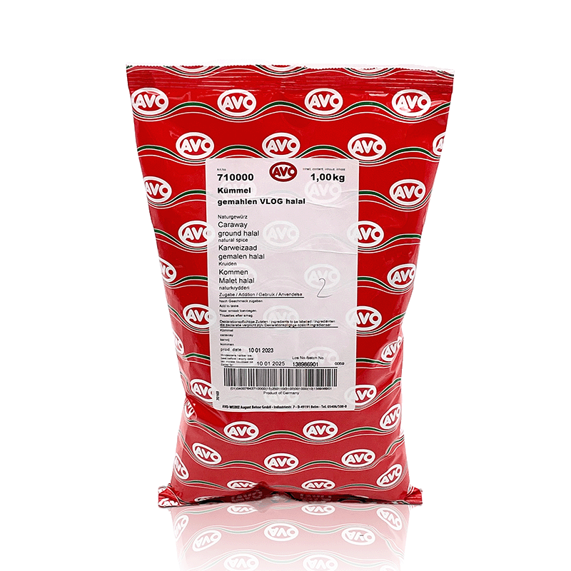Kümmel gemahlen Naturgewürz 1 Kg, AVO