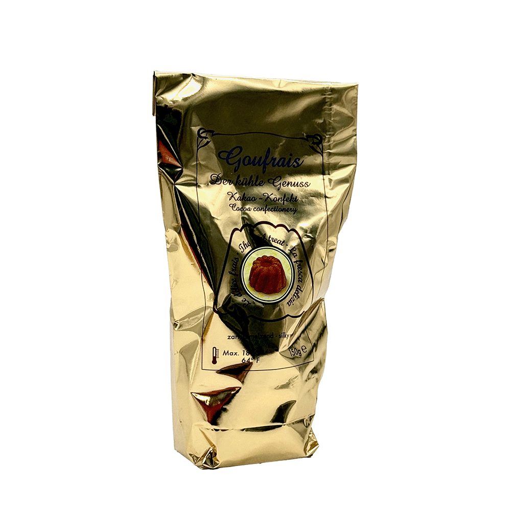 Goufrais Gugelhupf Goldtüte, Kakaokonfekt, 150 g