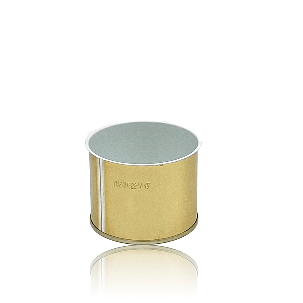 Konservendose 73 mm x 58 mm, 200 ml, Aufreiß (200 Stück), Weißblechdose, Wurstdose, Falzdeckeldose