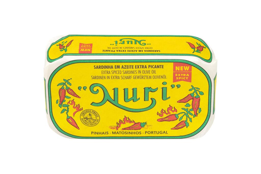 Sardinen extra Picante in Olivenöl 125 g, Nuri Sardinen extra Picante in Olivenöl 125 g, Nuri