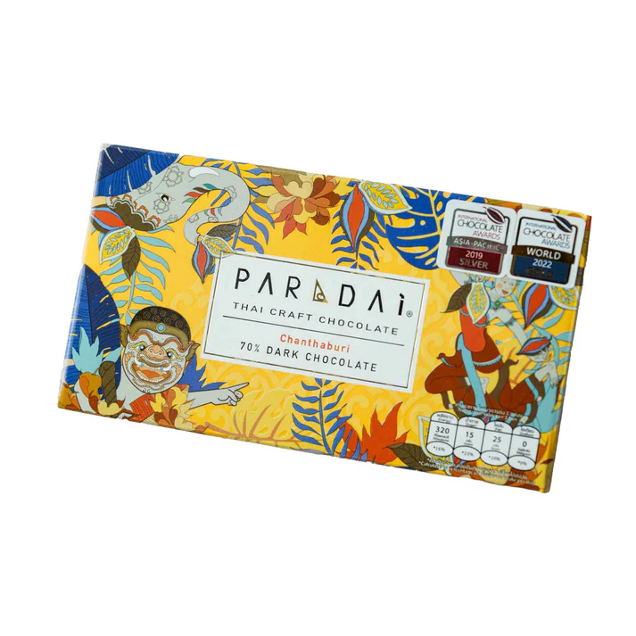 PARADAi Chanthaburi 70%, 50 g, Thai Craft Schokolade