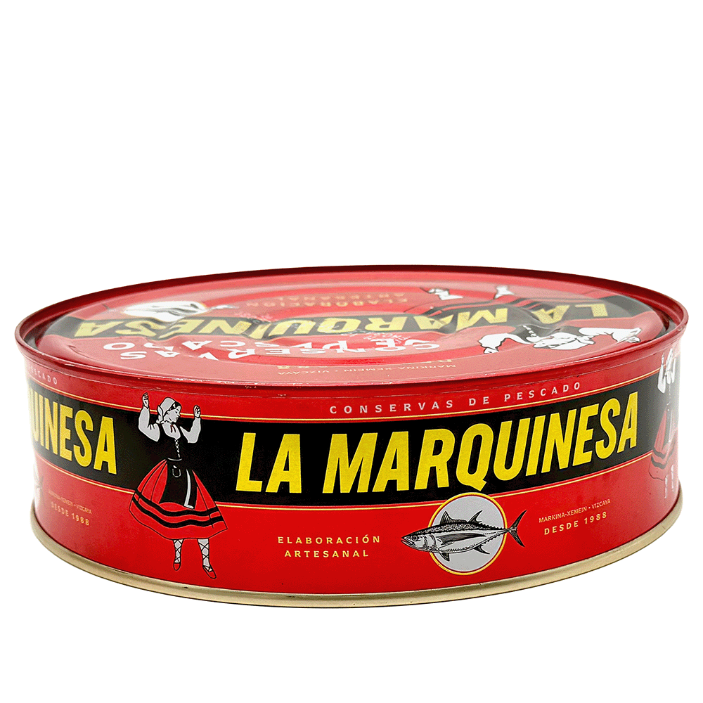 Thunfischfilet (Yellofin) La Marquinesa in Sonnenblumenöl, 1.800 g, Olasagasti Großpackung