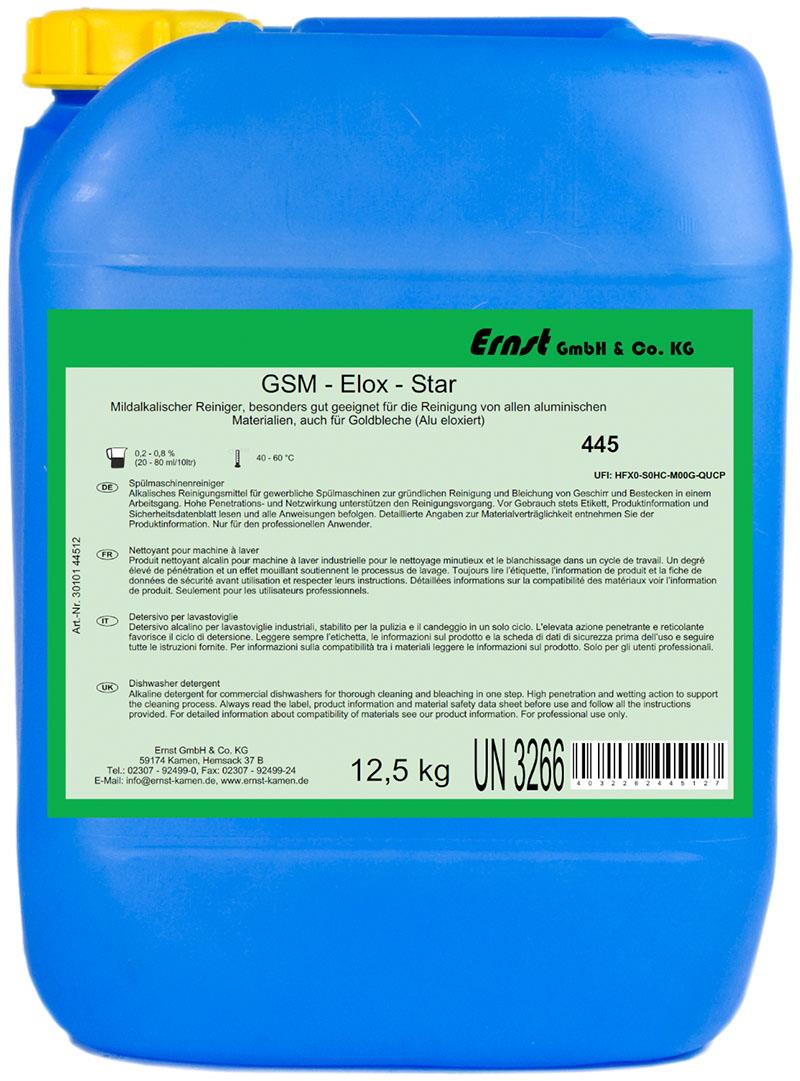 Spülmaschinenreiniger GSM Elox Star, flüssig,  12,5 Kg