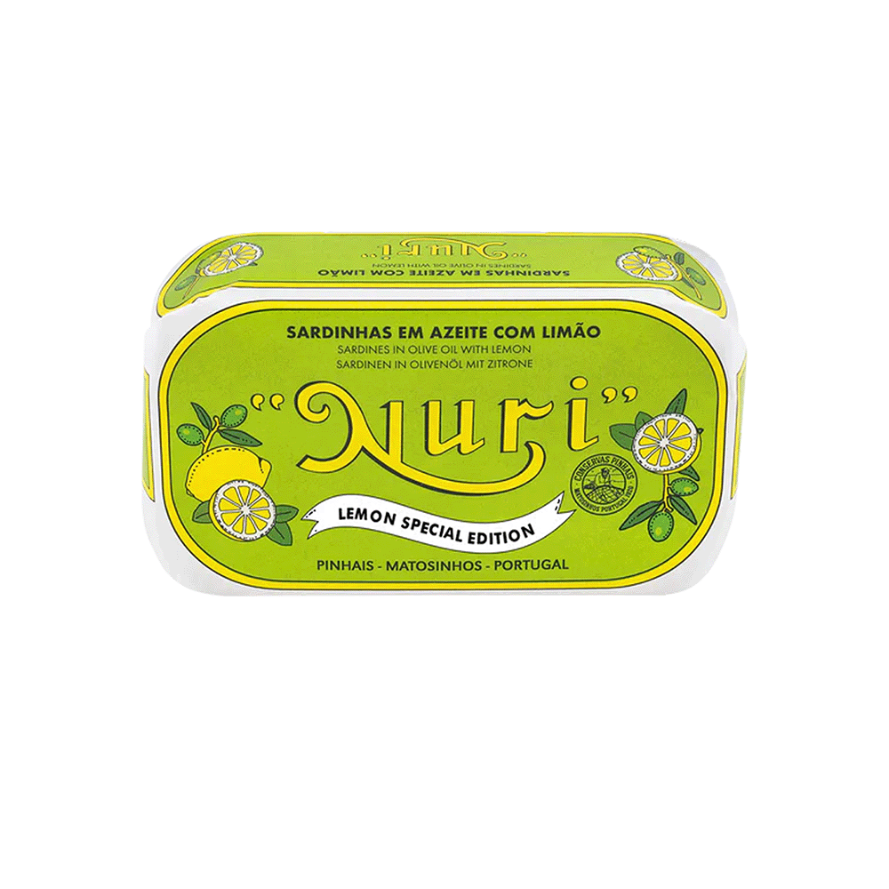 Sardinen in Olivenöl mit Zitrone 125 g, Nuri Sardinen in Olivenöl mit Zitrone 125 g, Nuri