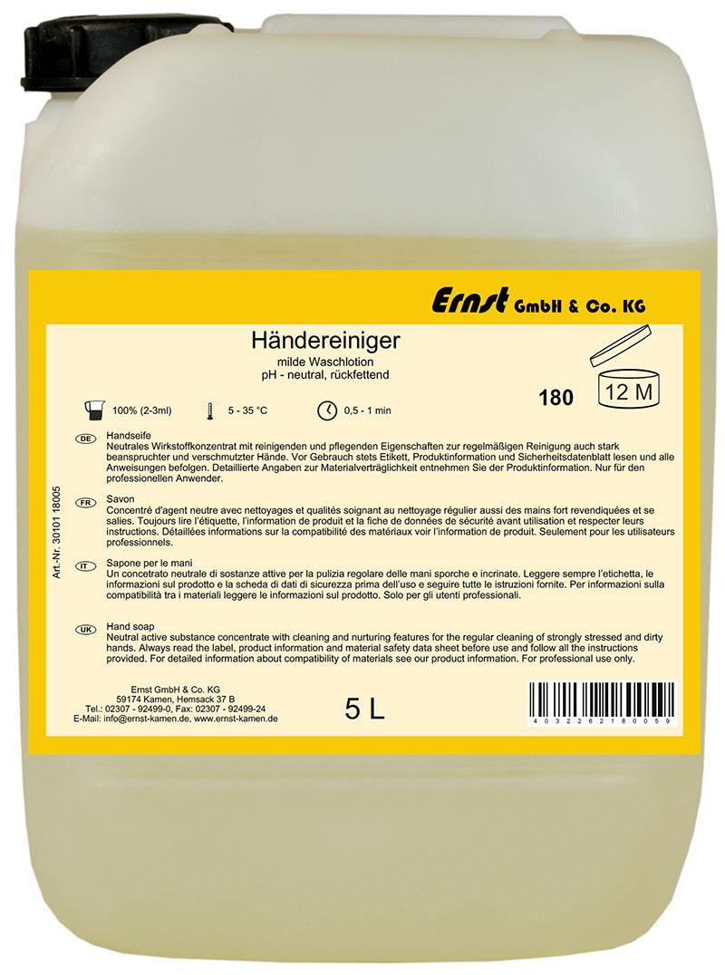 Händereiniger, fluessig 5 Liter Händereiniger, fluessig 5 Liter