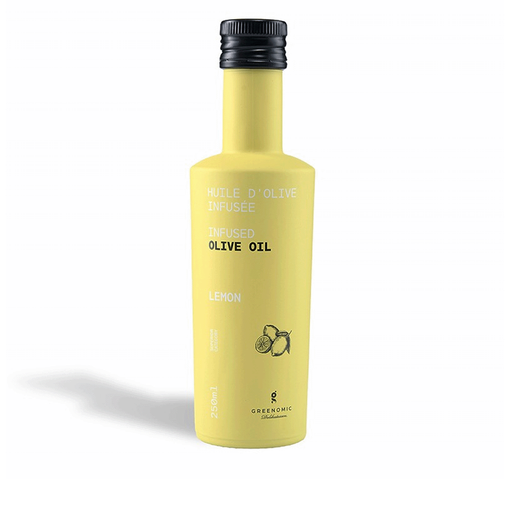 Olivenöl extra nativ Colorful Lemon, 250 ml, Greenomic