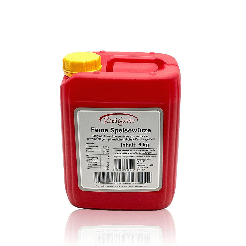 Speisewürze flüssig 6 Kg, DeliGusto Speisewürze flüssig 6 Kg, DeliGusto