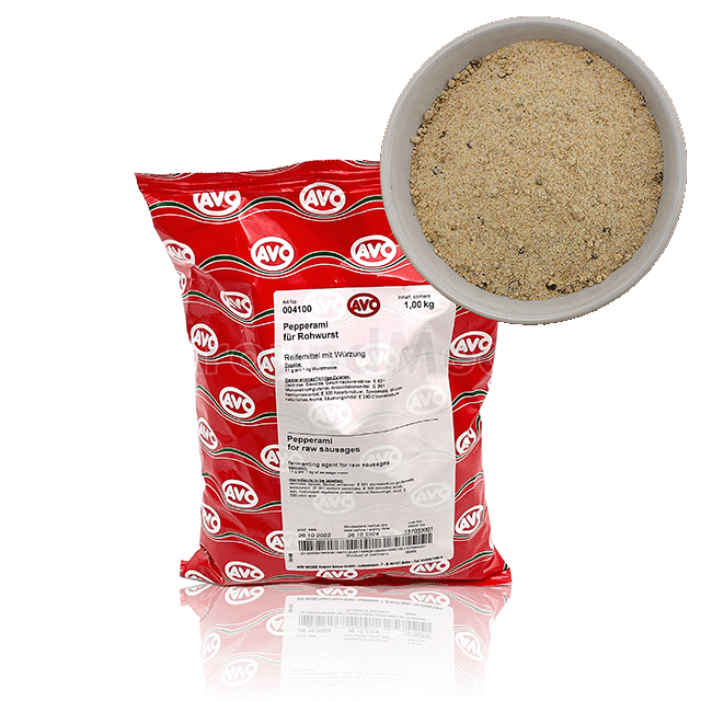 Pepperami für Rohwurst Reifemittel mit Würzung 1 Kg, AVO Pepperami für Rohwurst Reifemittel mit Würzung 1 Kg, AVO