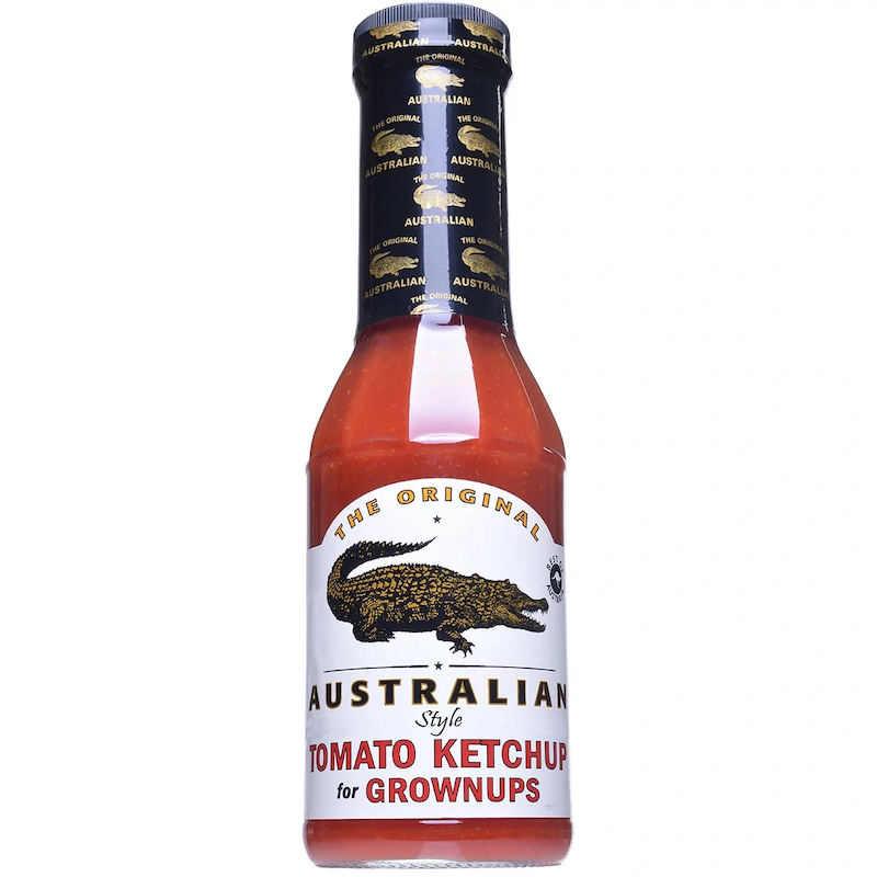 Australian Ketchup for Grownups, 355 ml, Hot Ketchup