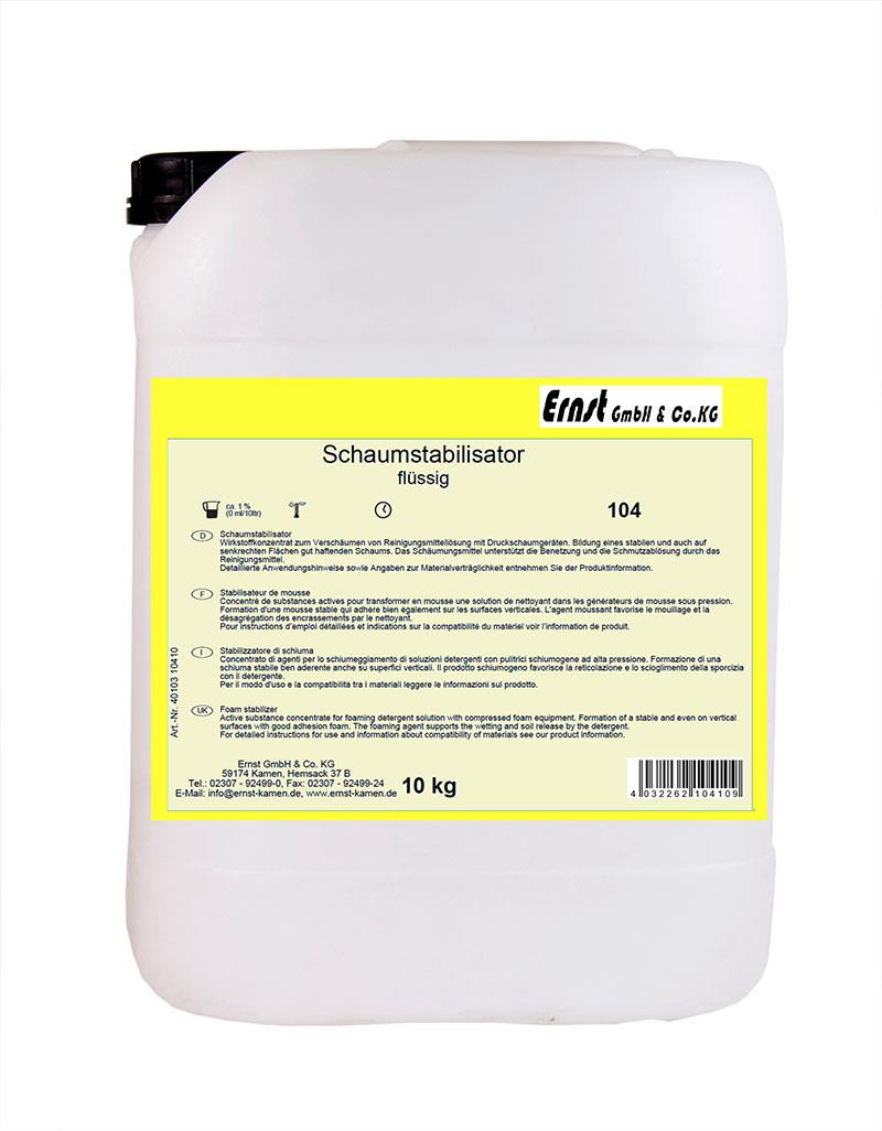 Schaumstabilisator, fluessig, 10 Kg Schaumstabilisator, fluessig, 10 Kg