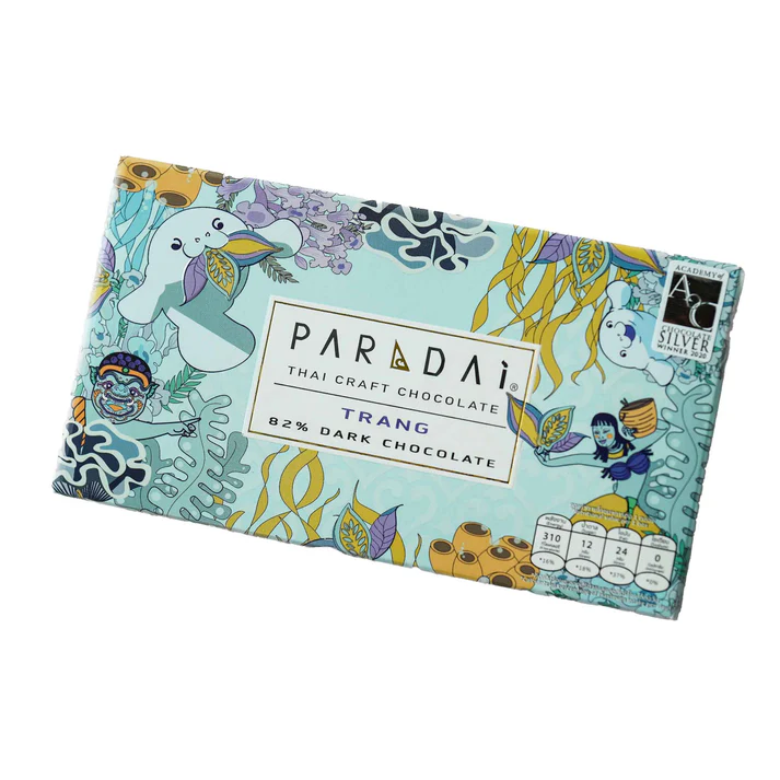 PARADAi Trang 82%, 50 g, Thai Craft Schokolade