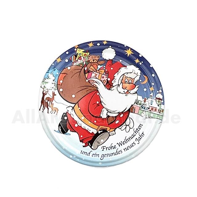 Gläserdeckel "Weihnachtsmotiv"