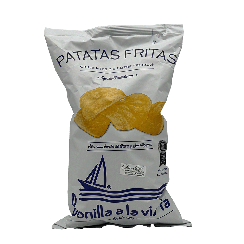 Chips Bonilla a la vista, 150 g Beutel