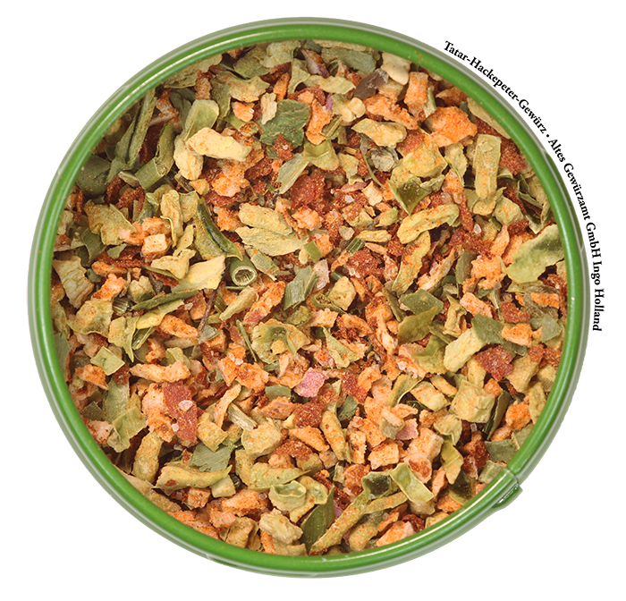 Tatar-Hackepeter-Gewürz, 80 g, Altes Gewürzamt Tatar-Hackepeter-Gewürz, 80 g, Altes Gewürzamt
