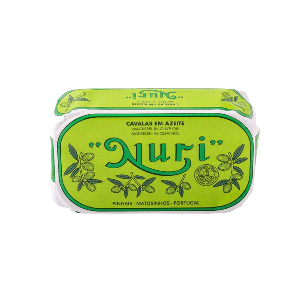 Makrelen, kleine, pikant in Olivenöl 125 g, Nuri