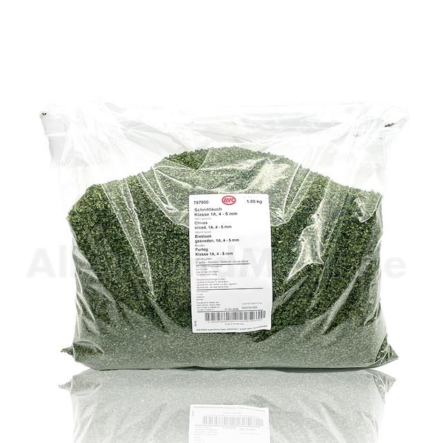 Schnittlauch getrocknet Klasse 1A, 4-5 mm 1 kg, AVO Schnittlauch getrocknet Klasse 1A, 4-5 mm 1 kg, AVO