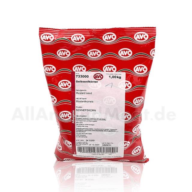 Senfkörner Naturgewürz 1 Kg, AVO Senfkörner Naturgewürz 1 Kg, AVO