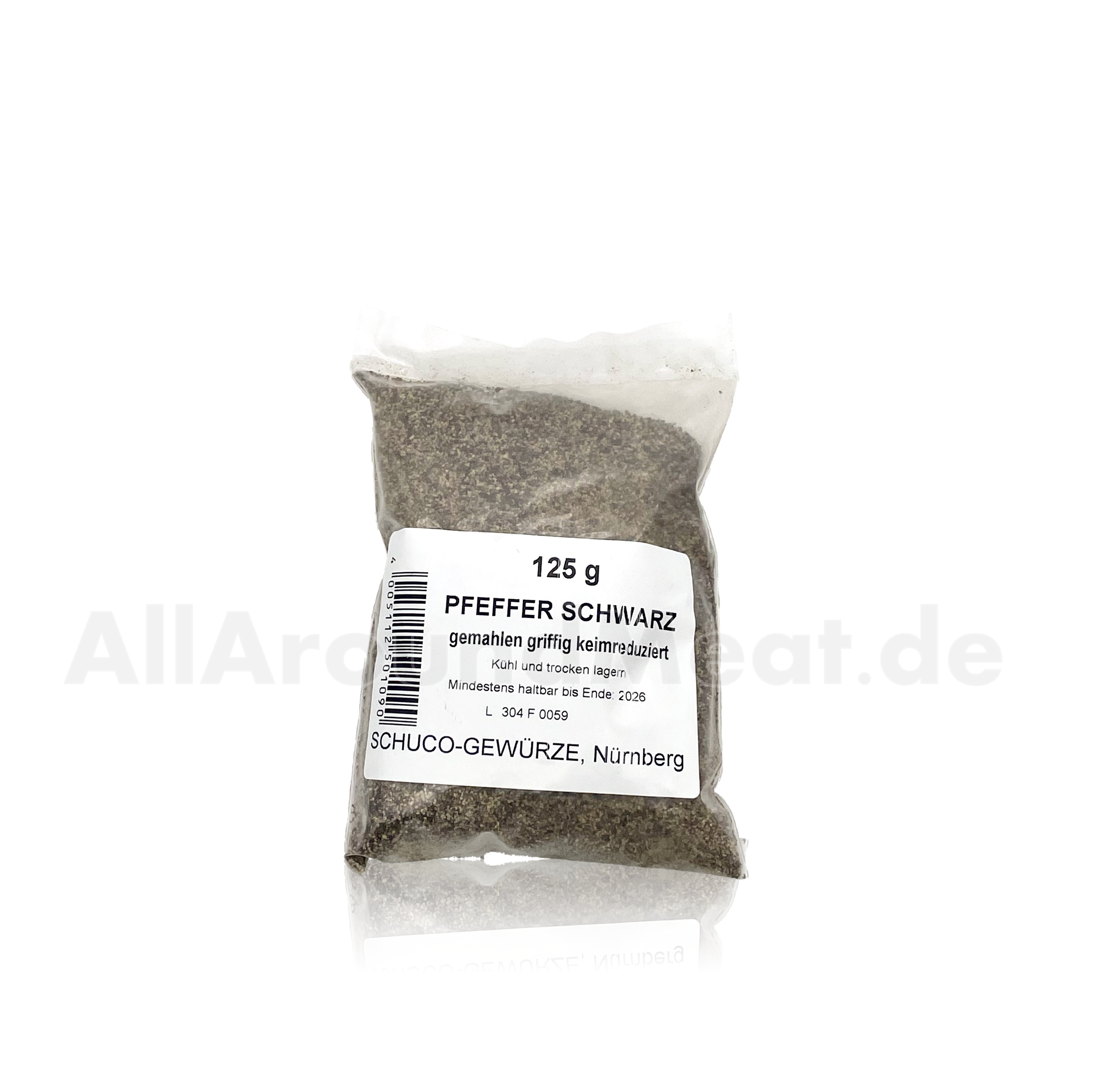 Pfeffer schwarz gemahlen griffig keimreduziert 125 g Schuco Pfeffer schwarz gemahlen griffig keimreduziert 125 g Schuco