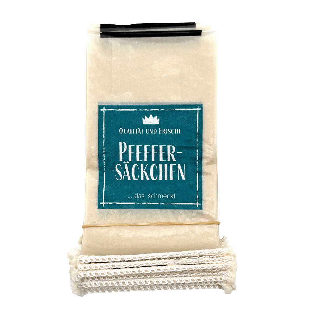 Pfeffersäckchen abgenäht, 50/15, 25 Stück, Walsroder FRO Natur, Kunstdarm