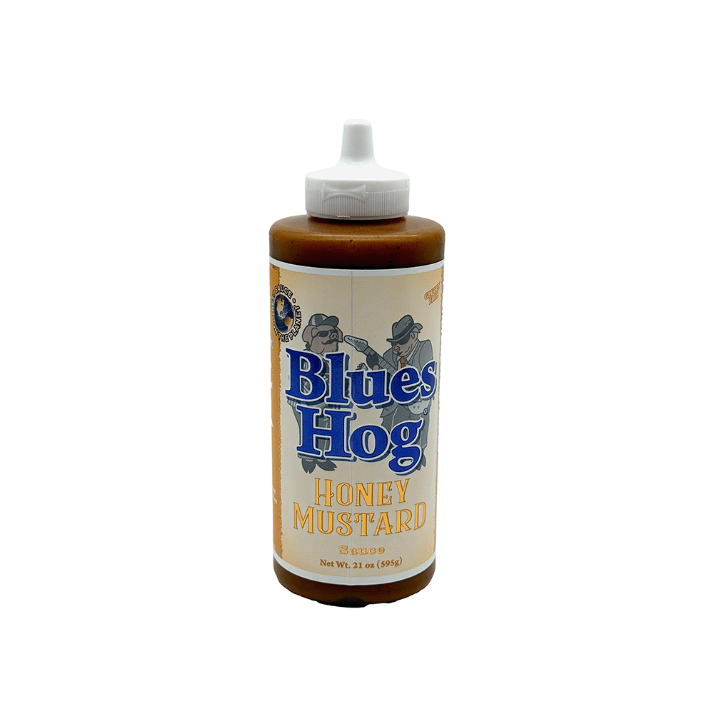 Blues Hog Honey Mustard Barbeque Sauce, Squeeze Bottle, 595 g