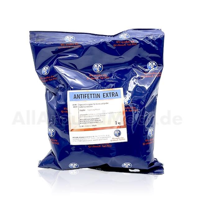 Antifettin Extra, 1 kg, KKS, Emulgator für Leberwurst und Leberpastete Antifettin Extra, 1 kg, KKS, Emulgator für Leberwurst und Leberpastete