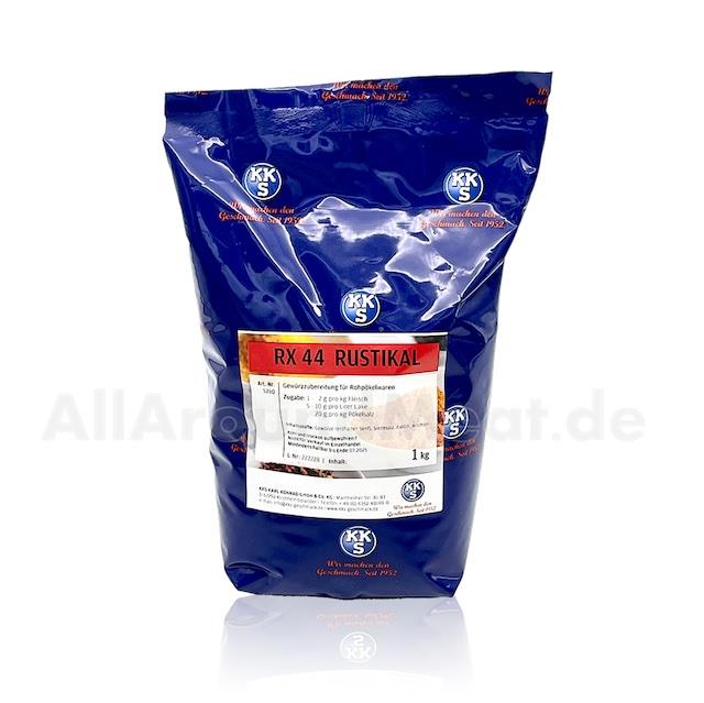RX 44 rustikal, 1 kg, KKS, Oberflächenwürzung für Schinken, Schwarzwälder o.ä. Rohpökelprodukte RX 44 rustikal, 1 kg, KKS, Oberflächenwürzung für Schinken, Schwarzwälder o.ä. Rohpökelprodukte