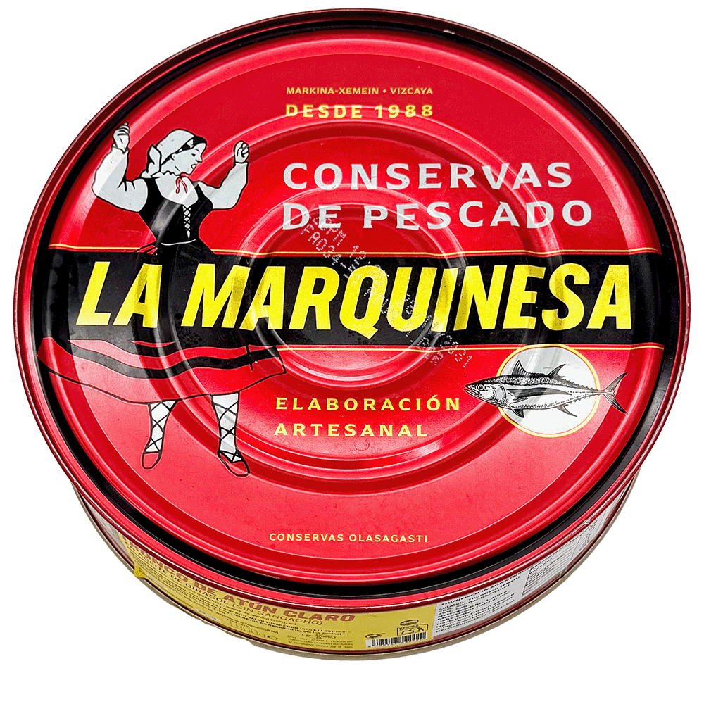 Thunfischfilet (Yellofin) La Marquinesa in Sonnenblumenöl, 1.800 g, Olasagasti Großpackung