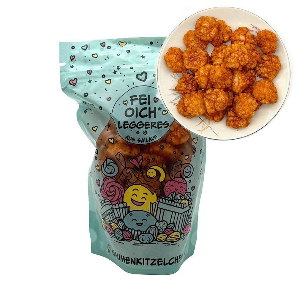 Chilli Reiscracker, 120 g, Petrol, Gaumenkitzelchen - "Fei Oich Leggeres aus Sailauf"